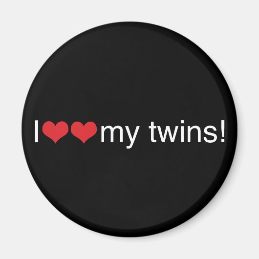 Ik hoor mijn tweelingen magneet (Voorkant)