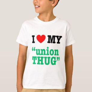 Ik hoor mijn 'Union Thug' T-shirt