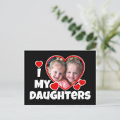 Ik hoor mijn vaders persoonlijke foto briefkaart (Staand voorkant)