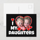 Ik hoor mijn vaders persoonlijke foto briefkaart (Voorkant / Achterkant)