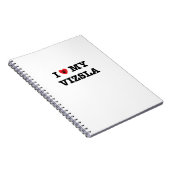 Ik hoor mijn Vizsla Notitieboek (Rechterzijde)