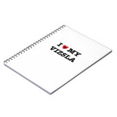 Ik hoor mijn Vizsla Notitieboek (Linkerzijde)