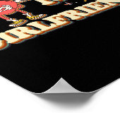 Ik hoor mijn Vriendin Valentijn Groovy Couple Poster (Hoek)