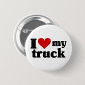 Ik hoor mijn wagen ronde button 5,7 cm (Voorkant /achterkant)