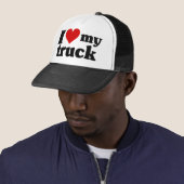 Ik hoor mijn wagen trucker pet (In situ)