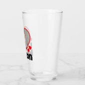 Ik hoor mijn zoon persoonlijke foto-bier glas (Links)