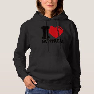Ik hoor Montreal Beauful Canadian City I Love Mo Hoodie