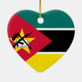 Ik hoor Mozambique Keramisch Ornament (Achterkant)