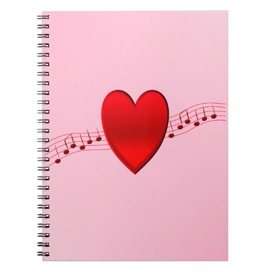 Ik hoor muziek notitieboek (Voorkant)