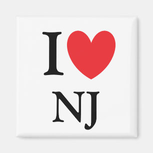 Ik hoor New Jersey Magnet