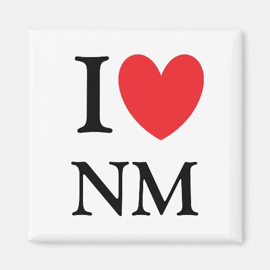 Ik hoor New Mexico Magnet (Voorkant)