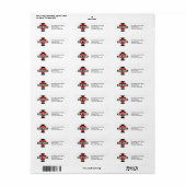 Ik hoor New York Etiket (Full Sheet)