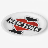 Ik hoor New York Papieren Bordje (Gekanteld)