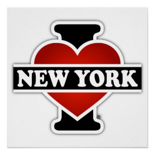 Ik hoor New York Poster
