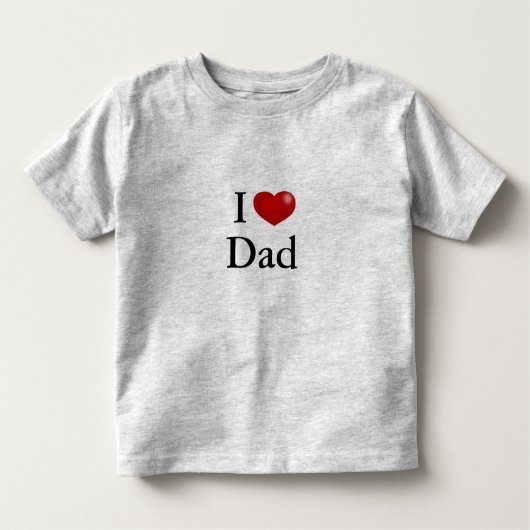 Ik hoor papa kinder shirts (Voorkant)