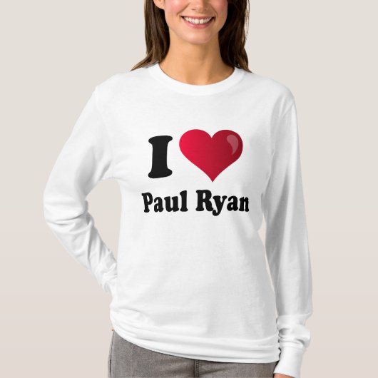 Ik hoor Paul Ryan T-shirt (Voorkant)
