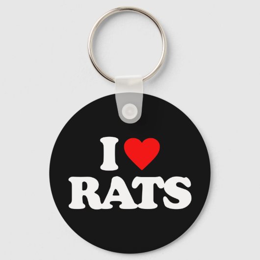 IK HOOR RATS SLEUTELHANGER (Voorkant)