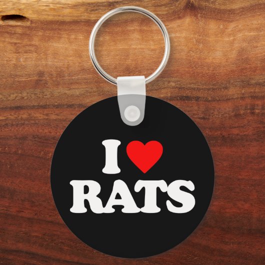IK HOOR RATS SLEUTELHANGER (Voorkant)