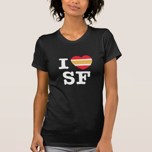 Ik hoor San Francisco. T-shirt (Voorkant)