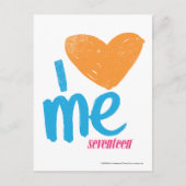 Ik hoor Sinaasappel/Aqua Briefkaart (Voorkant)