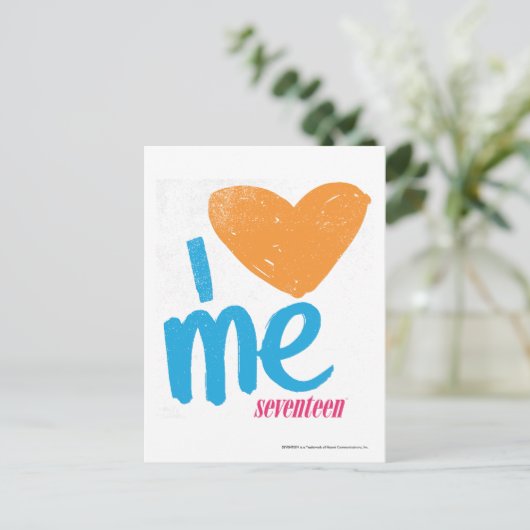 Ik hoor Sinaasappel/Aqua Briefkaart (Staand voorkant)