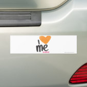 Ik hoor Sinaasappel Bumpersticker (Op auto)