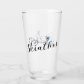 Ik hoor Skiathios, met Griekse vlag Glas (Achterkant)