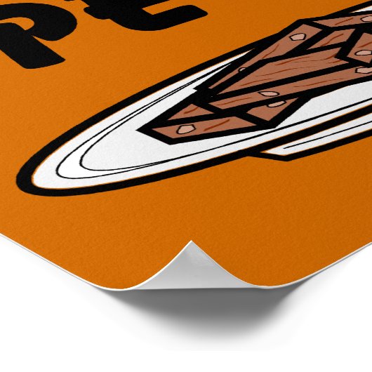 Ik hoor speciale brownies poster (Hoek)