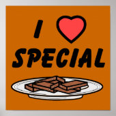 Ik hoor speciale brownies poster (Voorkant)