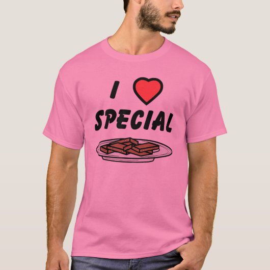 Ik hoor speciale brownies t-shirt (Voorkant)