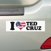 Ik hoor Ted Cruz Bumper -.png Bumpersticker (Op auto)