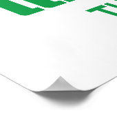 Ik hoor Thai Green Curry Poster (Hoek)