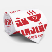 Ik hoor Thai Red Curry Stropdas (Opgerold)