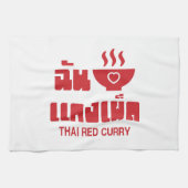 Ik hoor Thai Red Curry Theedoek (Horizontaal)