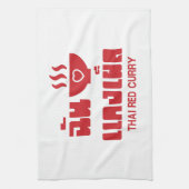 Ik hoor Thai Red Curry Theedoek (Verticaal)