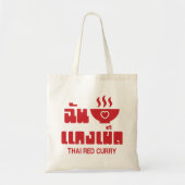 Ik hoor Thai Red Curry Tote Bag (Voorkant)