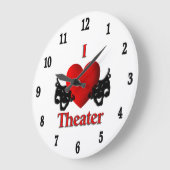 Ik hoor theater 12 getallen grote klok (Hoek)