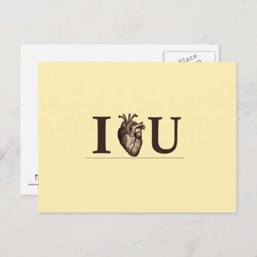 Ik hoor U Briefkaart (Voorkant / Achterkant)