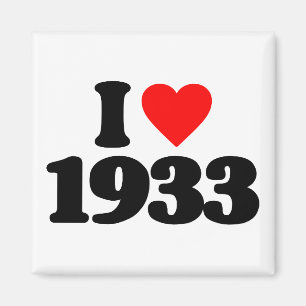 IK HOOR VAN 1933 MAGNEET