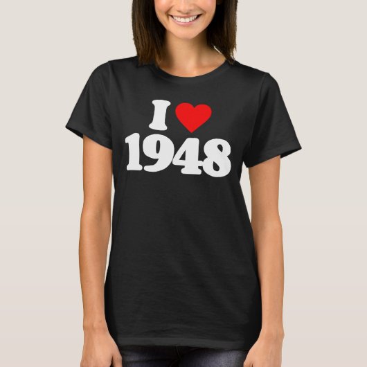 IK HOOR VAN 1948 T-SHIRT (Voorkant)