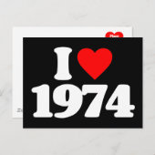 IK HOOR VAN 1974 BRIEFKAART (Voorkant / Achterkant)