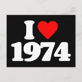 IK HOOR VAN 1974 BRIEFKAART