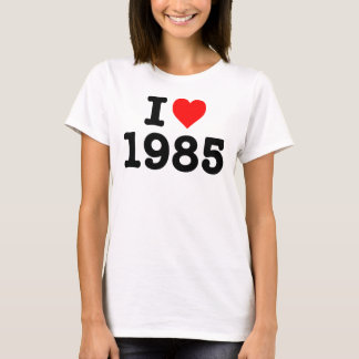 "IK HOOR VAN 1985" T-SHIRT
