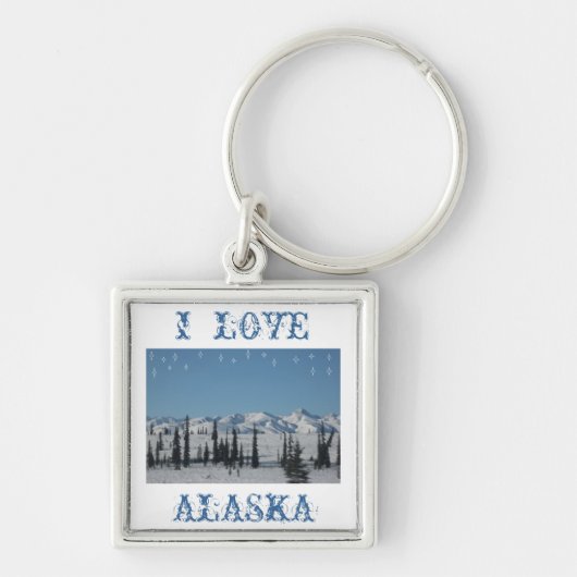 IK HOOR VAN ALASKA Sleutelhanger (Voorkant)