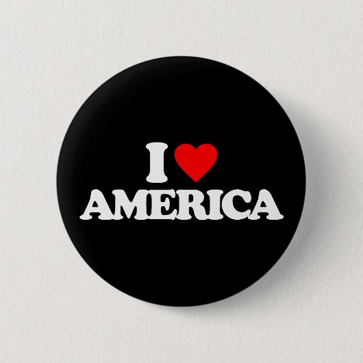 IK HOOR VAN AMERIKA RONDE BUTTON 5,7 CM (Voorkant)