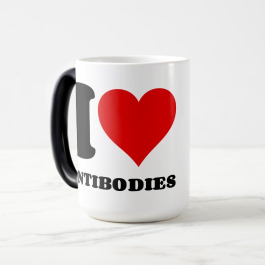 IK HOOR VAN ANTILICHAMEN MAGISCHE MOK (Voorkant links)