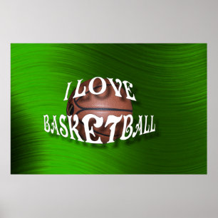 , IK HOOR VAN BASKETBALL-POSTER POSTER