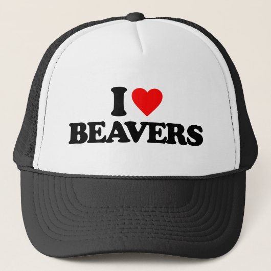 IK HOOR VAN BEAVERS TRUCKER PET (Voorkant)