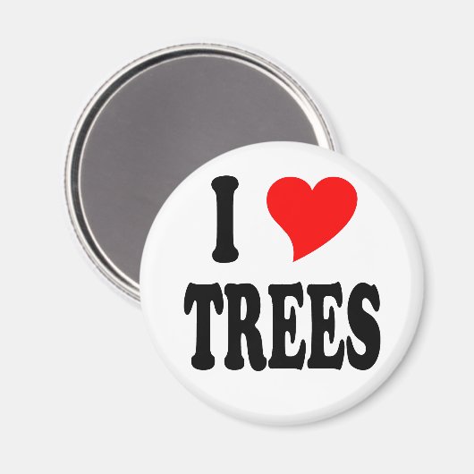 IK HOOR VAN BOMEN MAGNEET (Voorkant / Achterkant)