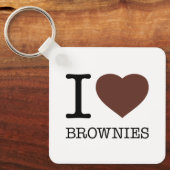 IK HOOR VAN BROWNIES SLEUTELHANGER (Voorkant)